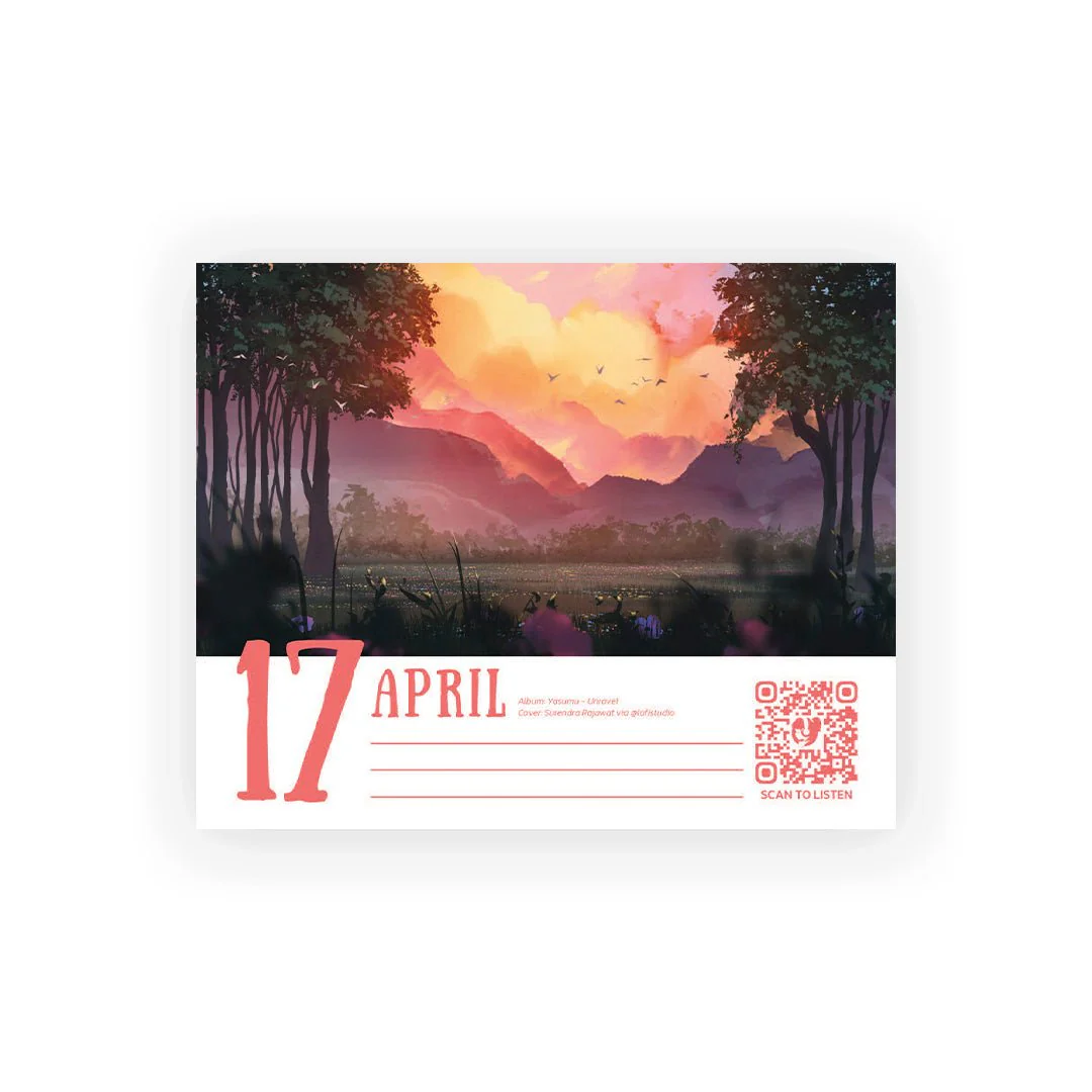 Lofi Girl Daily Desk - Calendar - Image 4