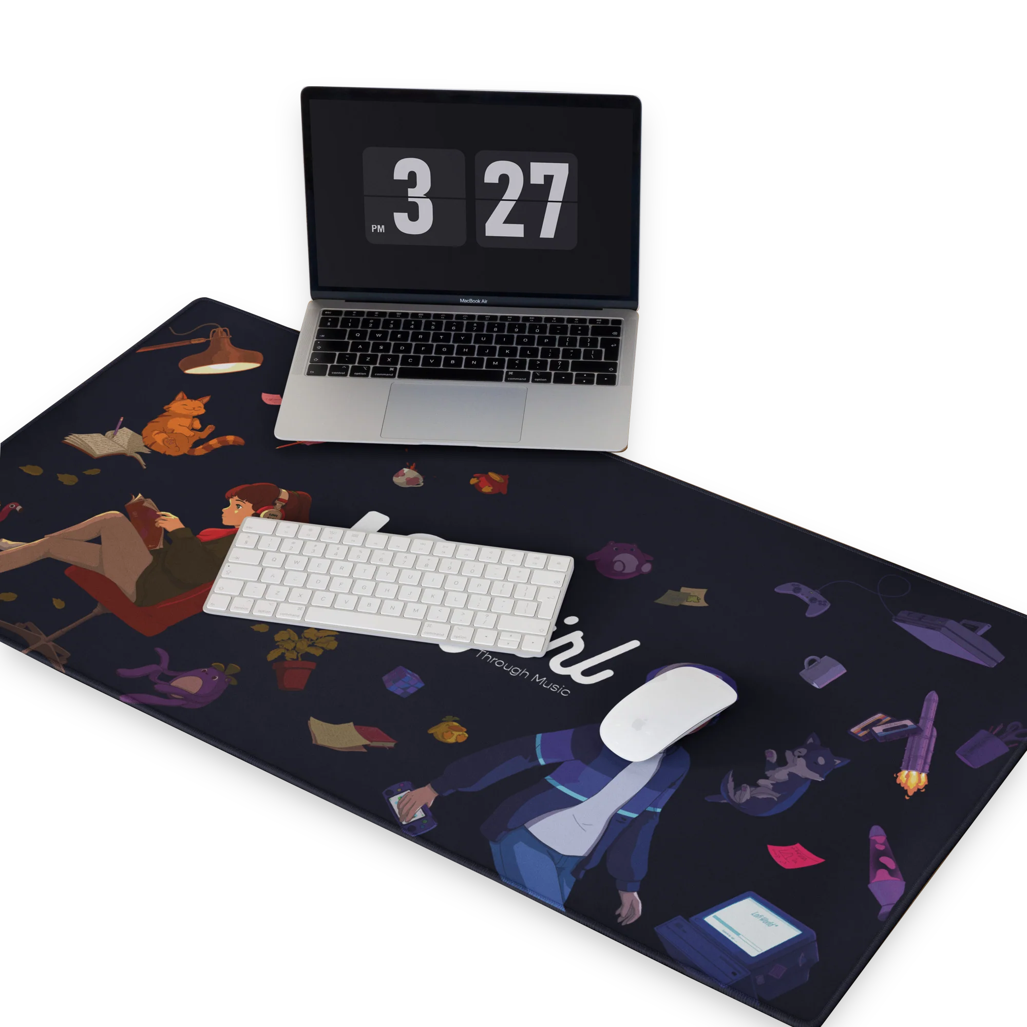 Lofi Girl & Boy Desk Pad • Gaming Edition - Image 4