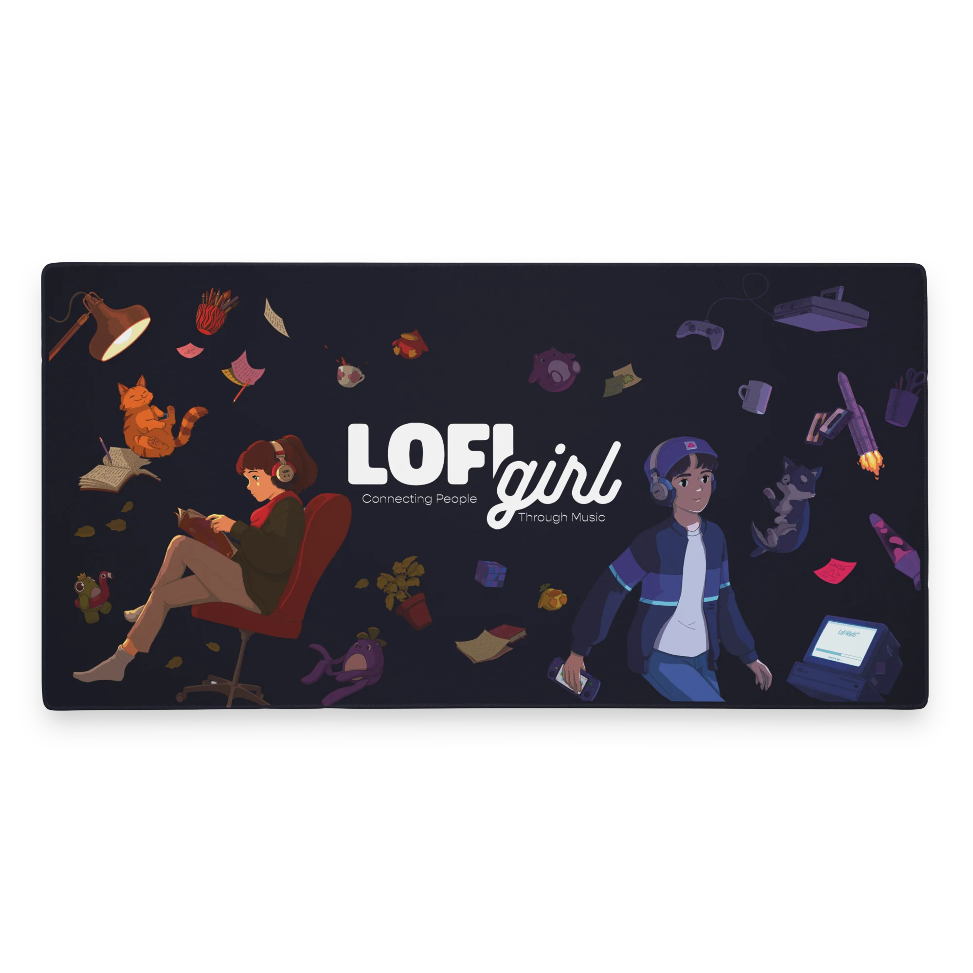 Lofi Girl & Boy Desk Pad • Gaming Edition - Image 7