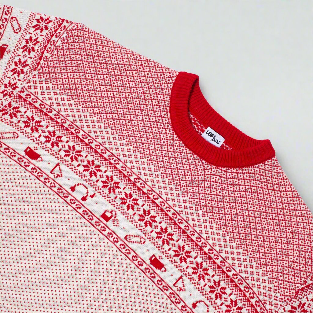 Christmas Lofi Girl - Sweatshirt - Image 3