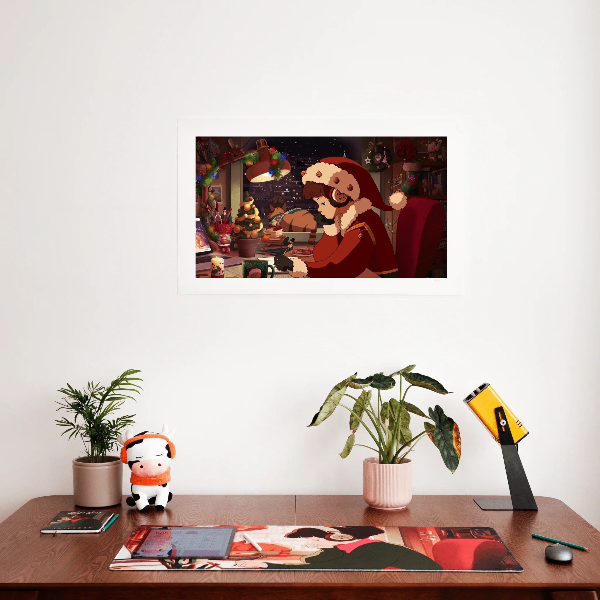 2024 Lofi Girl Christmas Radio (100 units) - Print - Image 3