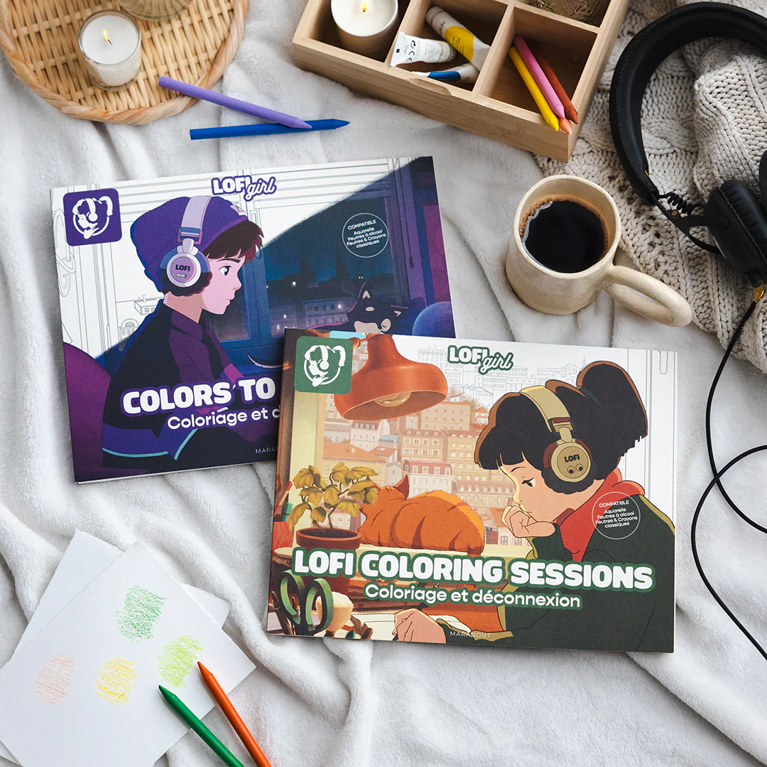 Lofi Girl - Coloring books