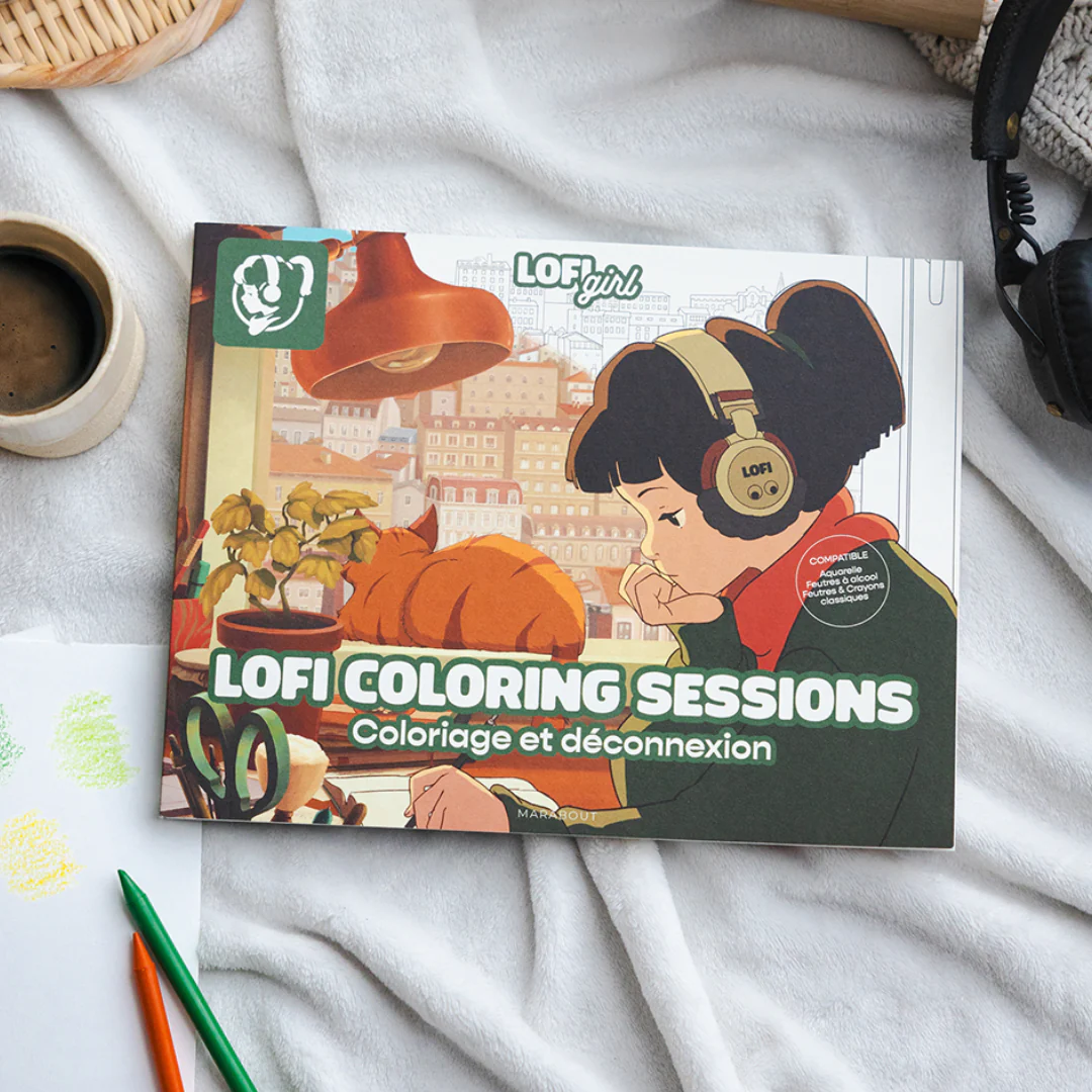 Lofi Girl - Coloring books - Image 2