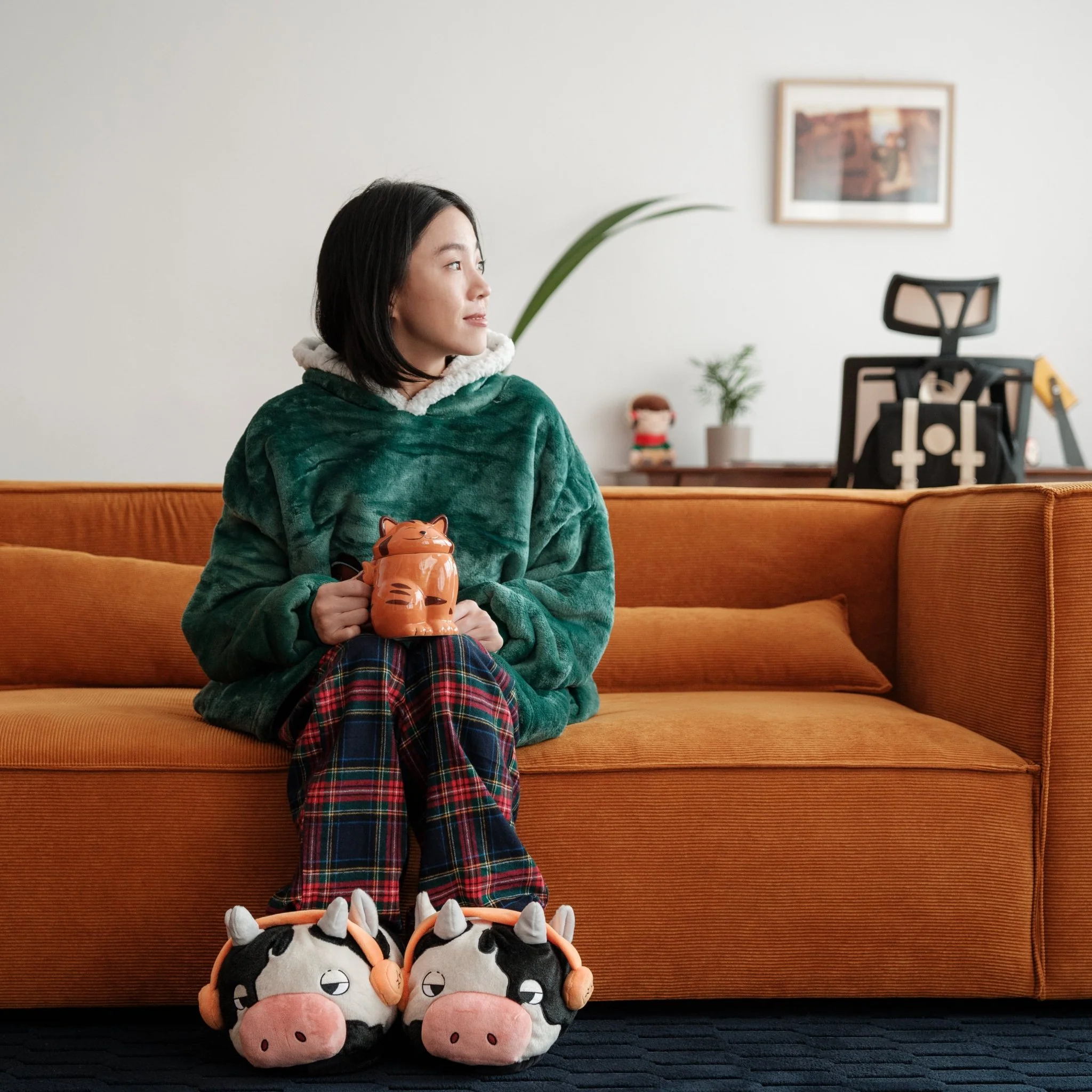 Lofi Girl's Chilledcow - Slippers - Image 6