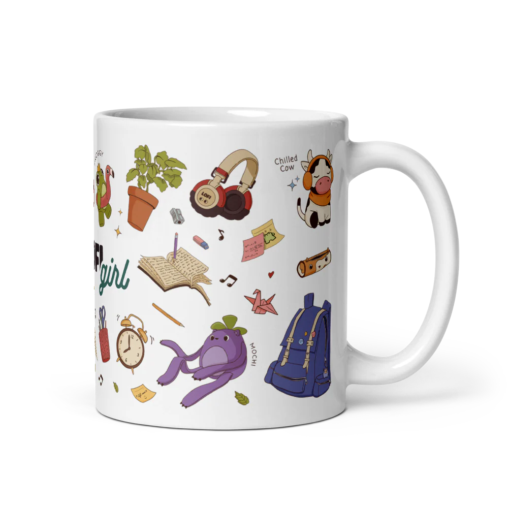 Lofi Girl Spring Collection Ceramic Mug - Image 10