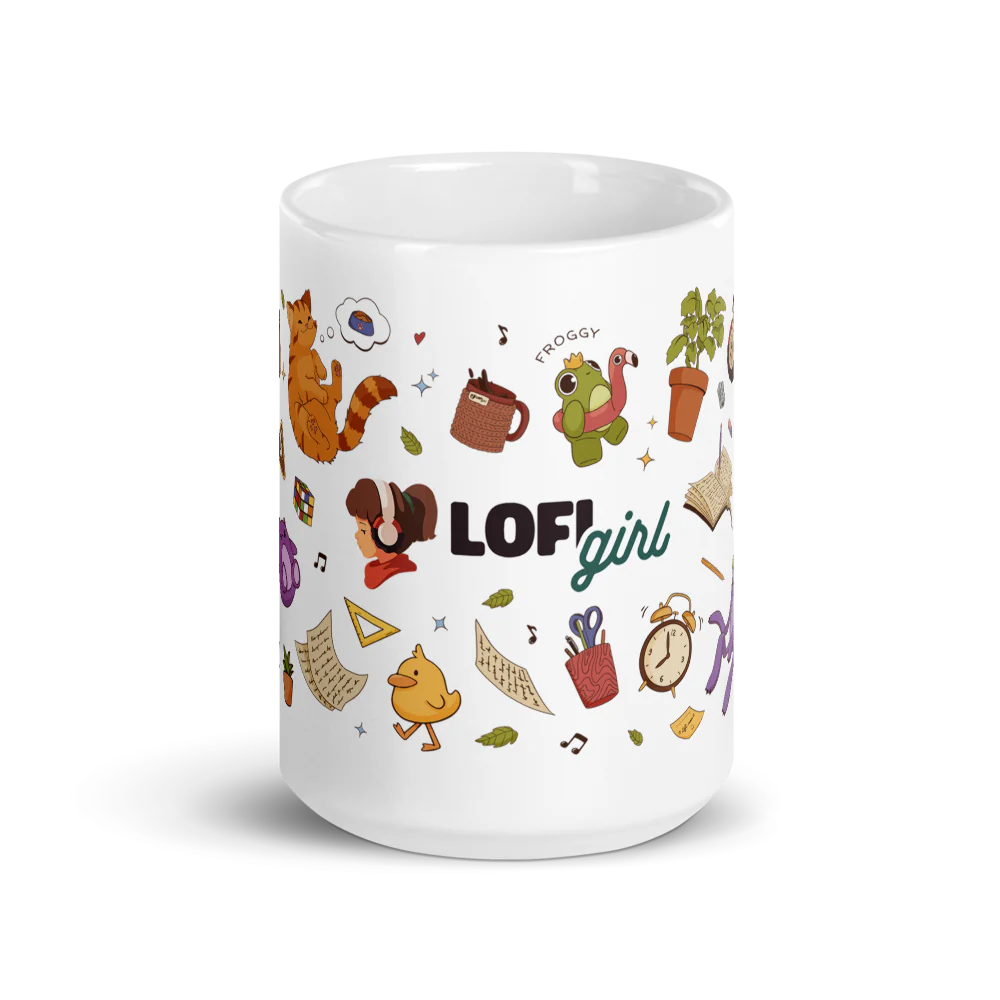 Lofi Girl Spring Collection Ceramic Mug - Image 5