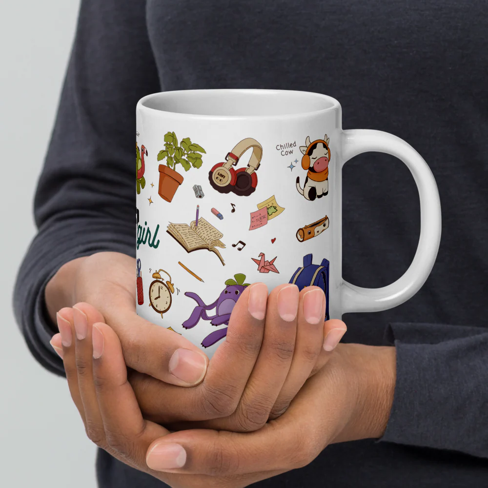 Lofi Girl Spring Collection Ceramic Mug - Image 6