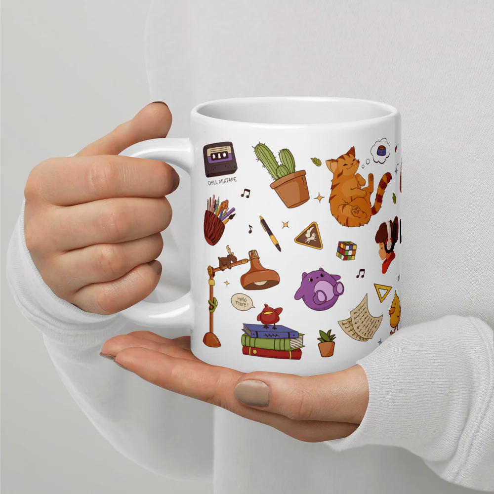 Lofi Girl Spring Collection Ceramic Mug - Image 7