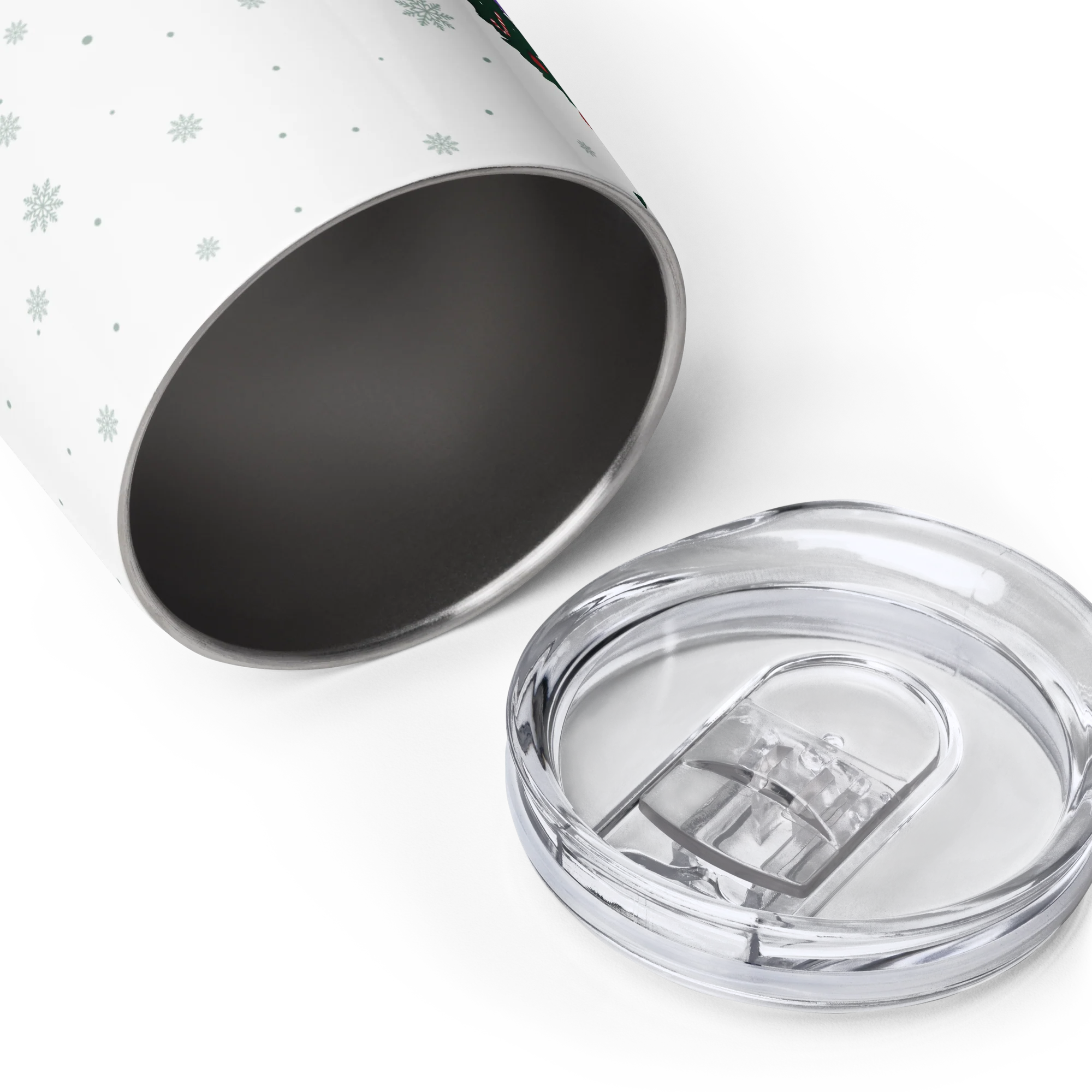 Christmas Lofi Cat & Friends : Snow edition – Tumbler - Image 6